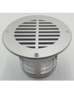 Edelstahl Bodenlüfter 83mm Ø