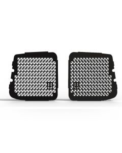 Fensterschutzgitter für MB Citan / Renault Kangoo. Für die Flügeltüren, Schwarz Pulverbeschichtet.