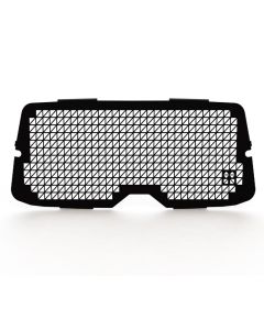 Fensterschutzgitter für Jumpy; Expert; ProAce ab 2016. Für die Heckklappe mit SW, Schwarz Pulverbeschichtet.