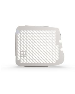 Fensterschutzgitter für Jumpy; Expert; ProAce ab 2016. Für die Schiebetür L1, Weiß Pulverbeschichtet.