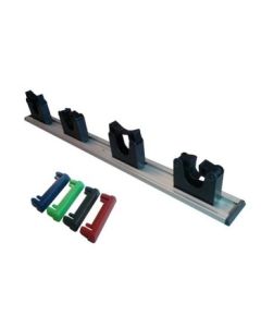 Stielgerätehalter mit Aluleiste (60 cm)