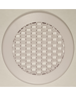 Kunststoff Abdeckkappe in weiß