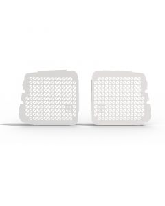 Fensterschutzgitter für Jumper; Ducato; Boxer. Für die Flügeltüren, Weiß Pulverbeschichtet.