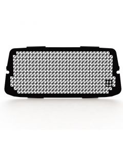 Fensterschutzgitter für VW Caddy / Caddy Maxi. Für die Heckklappe, Schwarz Pulverbeschichtet.