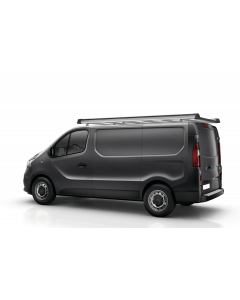 Aluminium Dachgepäckträger/Dachkorb für Talento; NV 300; Vivaro; Trafic L2H1 mit Flügeltüren